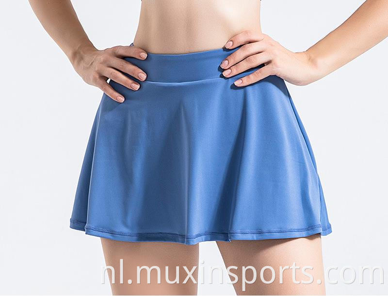 Golf Skirt Front Blue